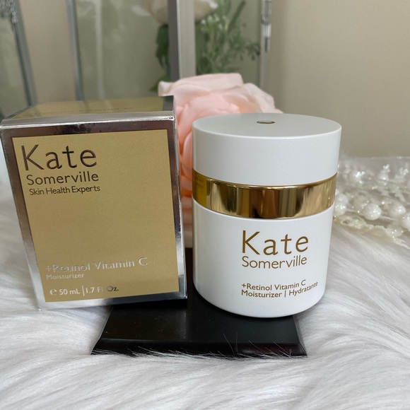 Kate Somerville Retinol Vitamin C Moisturizer Anti Aging Overnight Cream🤎NEW - Picture 7 of 12